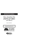 MABIS Deluxe SmartRead Plus 04-228-001 Instruction Manual preview