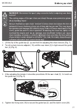 Preview for 21 page of Mac allister MCSW40-2 Original Instructions Manual