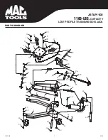 Preview for 5 page of MAC TOOLS JSTLP1100 Owner'S Manual