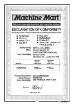 Preview for 23 page of Machine Mart airmaster TIGER 9/24 Operation & Maintenance Instructions Manual