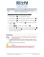 Preview for 17 page of MACHINE SOLUTIONS BEAHM DESIGNS 43-B User Manual