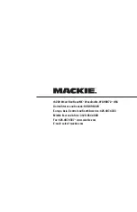 Preview for 40 page of Mackie Firewire OPtion Card fot Onyx Mixer Owner'S Manual