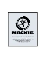 Preview for 8 page of Mackie MCU Quick Start Manual