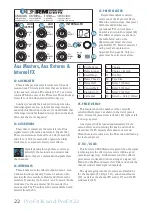 Preview for 22 page of Mackie ProFX16 Owner'S Manual