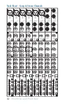 Preview for 32 page of Mackie ProFX16 Owner'S Manual