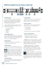 Preview for 12 page of Mackie SP260 Owner'S Manual