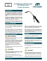 Preview for 1 page of Macnaught HG20F-01 Instruction Manual