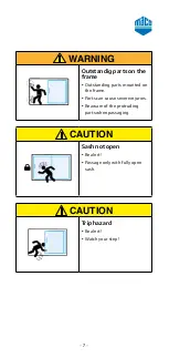 Preview for 7 page of Maco RAIL-SYSTEMS S&T-S Operating And Maintenance Instructions Manual