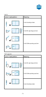 Preview for 11 page of Maco RAIL-SYSTEMS S&T-S Operating And Maintenance Instructions Manual