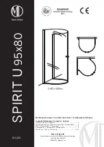 Macro Design SPIRIT U 101225 Assembly Instructions Manual preview