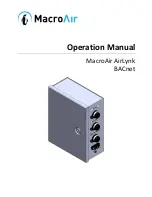 MacroAir Technologies AirLynk BACnet Operation Manual preview