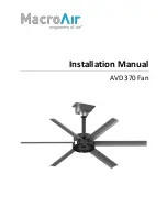 Preview for 1 page of MacroAir Technologies AVD370 Installation Manual