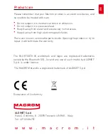 Preview for 7 page of Macrom M-HPB20.B User Manual