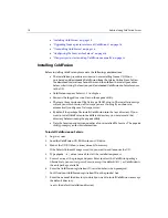 Preview for 36 page of MACROMEDIA COLDFUSION 4.5-ADMINISTRING COLDFUSION... Manual