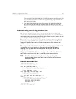 Preview for 297 page of MACROMEDIA COLDFUSION 4.5-DEVELOPING WEB Develop Manual