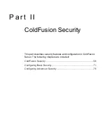 Preview for 75 page of MACROMEDIA COLDFUSION 5-ADVANCED ADMINISTRATION Manual