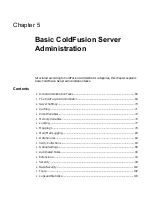 Preview for 79 page of MACROMEDIA COLDFUSION 5 - INSTALING AND CONFIGURING... Manual