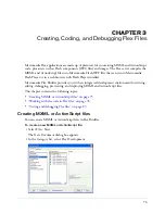 Preview for 75 page of MACROMEDIA FLEX BUILDER-USING FLEX BUILDER Use Manual