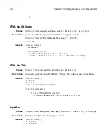 Preview for 262 page of MACROMEDIA HOMESITE Using Manual