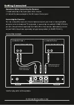 Preview for 7 page of MadBoy U-TUBE 20 Owner'S Manual