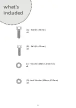 Preview for 6 page of Madeleine Home MH-BD-11506 Assembly Instructions Manual