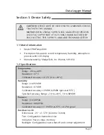 Preview for 4 page of MadgeTech PRHTemp2000 Manuals