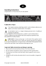 Preview for 2 page of Madison MAD-CENTER200CD-BK Operating Instructions Manual