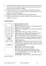 Preview for 23 page of Madison MAD-CENTER200CD-BK Operating Instructions Manual