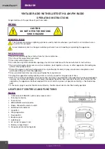 Preview for 2 page of Madison MAD-VR60 User Manual