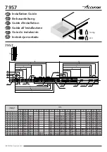 Preview for 2 page of MÄDLER Accuride DZ7957-0012-2 Installation Manuals