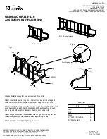 Preview for 1 page of MADRAX GRIDRAC GR114 Assembly Instructions