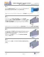 Preview for 3 page of MADRAX MADLOCKER ML1-1 Assembly Instructions Manual