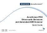 Madsen AccuScreen PRO Quick Manual preview