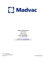 Preview for 182 page of MADVAC PS300 Operator'S Manual