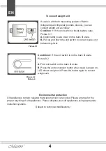 Preview for 4 page of Maestro MR-1819 Owner'S Manual