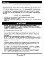 Preview for 3 page of Magellan FSMGPT0300 Assembly Instructions And User'S Manual