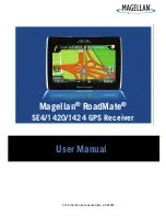 Magellan RoadMate 1420 User Manual preview