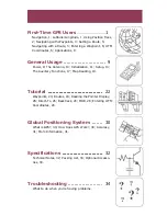 Preview for 3 page of Magellan Trailblazer Reference Manual