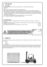 Preview for 14 page of Maggi BORING SYSTEM 35 Original Use And Maintenance Manual