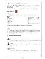 Preview for 11 page of Maggi EVOLUTION 1000 User And Maintenance Manual