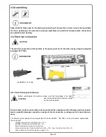 Preview for 32 page of Maggi EVOLUTION 1000 User And Maintenance Manual