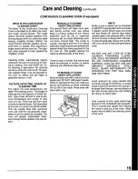 Preview for 21 page of Magic Chef 3126SRA Owner'S Manual