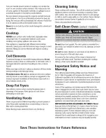 Preview for 4 page of Magic Chef CER1115AAT User Manual