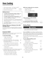 Preview for 13 page of Magic Chef CER3525AAW User Manual