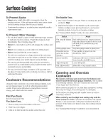 Preview for 8 page of Magic Chef CER3725AAB User Manual