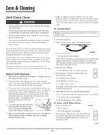 Preview for 17 page of Magic Chef CER3725AAB User Manual