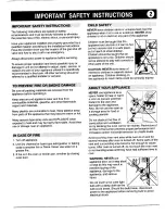 Preview for 3 page of Magic Chef CGW3330ADB Owner'S Manual