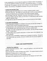 Preview for 5 page of Magic Chef MCBR405B Instruction Manual