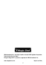 Preview for 28 page of Magic Chef MCCHP12 User Manual