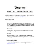 Preview for 9 page of Magic Chef MCUF88W Instruction Manual